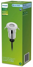 Philips - LED Vonkajšie zápustné svietidlo SPORE LED/1W/24V IP67