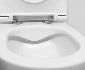 Isvea Isvea, INFINITY závesná WC misa, Rimless, 36,5x53cm, matná biela, 10NF02004-2L