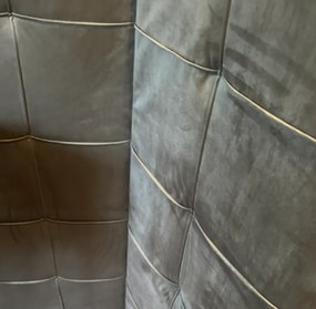 Olivovosivá rozkladacia pohovka NESTOR VELVET