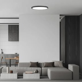 Rabalux 71097 - LED Stropné svietidlo GONZALO LED/36W/230V pr. 40 cm čierna