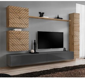 Obývacia Stena Switch VIII Line Wotan/Grafit