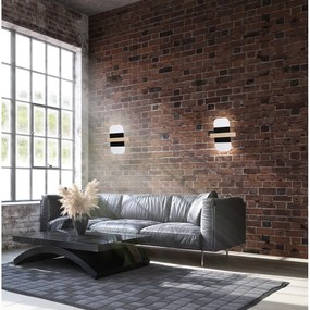Čiernobiele LED nástenné svietidlo April - Candellux Lighting