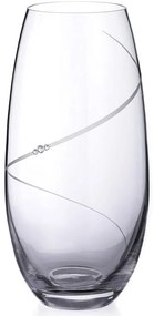 Diamante sklenená váza Silhouette City Barel so Swarovski kryštálmi 25 cm