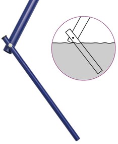 Súprava hojdačiek s 3 sedadlami oceľová