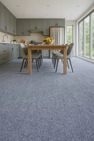 Condor Carpets, Metrážny koberec Classica 28, záťažový, na mieru, šíře 4m,5m, modrá, ab (mriežka), chodba / predsieň