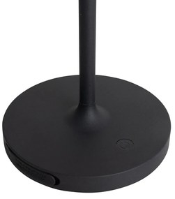 Sada 2 moderných nabíjateľných stolových lamp bielych - Maloi