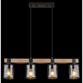 Globo 15555-4H - Luster na lanku LILA 4xE27/60W/230V