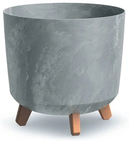 Prosperplast Kvetináč GRACIE IV 29,8 cm šedý