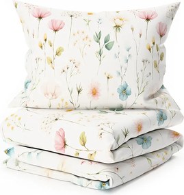 Bavlnené obliečky PETALUNE POLY krémové Rozmer obliečky: 70 x 90 cm | 140 x 220 cm