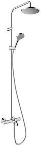 Hansgrohe Vernis Blend, sprchový set Showerpipe 200 s vaňovým termostatom, EcoSmart, chrómová, HAN-26079000
