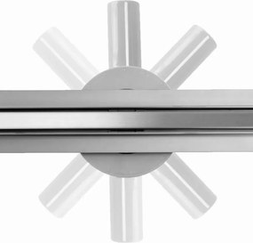 Rea Neo Slim Pro, lineárny odtokový žľab s 360stupňovým sifónom 90cm, nerez, REA-G8403