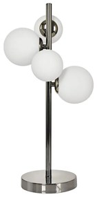 Brilagi - LED Stolná lampa MILLA 4xG9/3W/230V lesklý chróm/biela