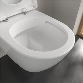 VILLEROY &amp; BOCH Subway 2.0 závesné WC s hlbokým splachovaním bez vnútorného okraja, 370 x 560 mm, biela alpská, 5614R001