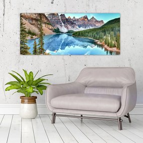 Obraz - Moraine lake (120x50 cm)