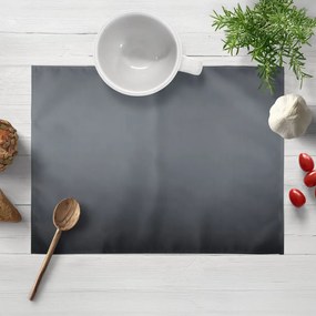 Biante Saténové prestieranie na stôl polyesterový Satén LUX-L049 Antracitovo sivé 35x45 cm