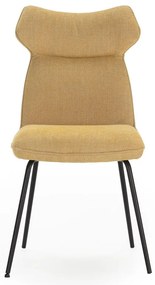 Jedálenská stolička v horčicovej farbe v súprave 2 ks Dara – Marckeric