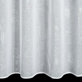 ZÁVES NA KRÚŽKOCH SAGI 140X250 CM KVETY