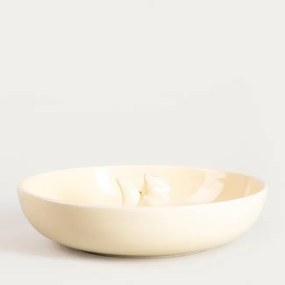 Dekoračný tanier NAWO 750793 krémový