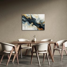 Obraz - Mramorovaná kresba (70x50 cm)
