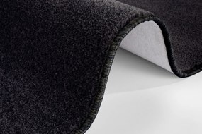 Hanse Home, Kusový koberec Nasty 102055 Schwarz, 160x240, čierna, chodba / predsieň