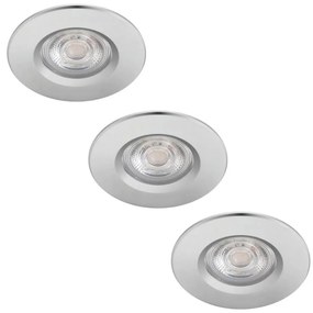 Philips - SADA 3x LED Stmievateľné kúpeľňové svietidlo DIVE LED/5W/230V IP65