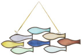 MADAM STOLTZ Sklenená dekorácia Colour Fish
