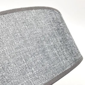 Stropné svietidlo SIRJA 1xE27/15W/230V pr. 35 cm sivé