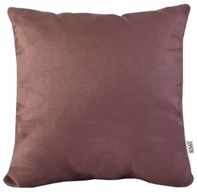 Vankúš hnedý semiš EMI, Vankúš 40x40 cm