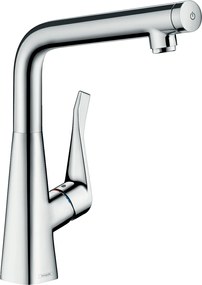 Hansgrohe Metris New, drezová batéria, Select, 1jet, chrómová, 14883000