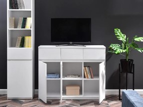 Moderná komoda UNA 120 cm biela