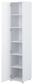 Policová skriňa 1D Bed-Concept BC-21, Farby: sivá