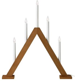 Vianočná svetelná dekorácia v prírodnej farbe Ariele – Markslöjd