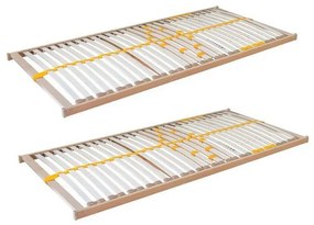 ECOMATRACE  PEVNÝ LAMELOVÝ ROŠT DUOSTAR 1+1 Rozmery  90x200