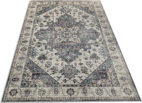 TA Koberec JZ-1205A FLANNEL PRINTED Sivý Obdĺžnikový Rozmer: 120x170 cm