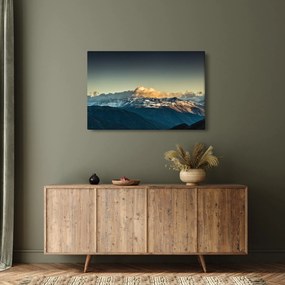 Obraz - vrcholky veľhôr (90x60 cm)