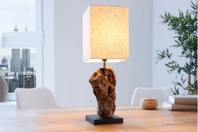 Stolová lampa 19478 Masív drevo/Bežová  - Komfort-nábytok
