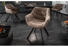 Stolička 38618 Taupe - Sivohnedá - Komfort-nábytok