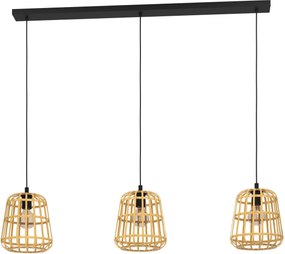 XXXLutz ZÁVESNÉ SVIETIDLO, 129/24/150 cm Eglo - Online Only bytové doplnky - 003348275503
