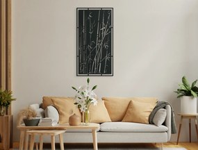 drevko Drevený obraz Bambus Rozmer obrazu: 44,5 x 24 cm, Farba dekorácie: Čierna