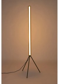 Béžová LED stmievateľná stojacia lampa so skleneným tienidlom (výška 156 cm) Scotty – Zuiver
