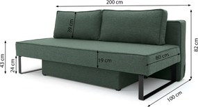 ROZKLADACIA POHOVKA DELIA 200 cm FARO 07