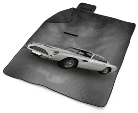 Sablio Plážová deka Aston Martin Tmavé pozadie: 200x140 cm