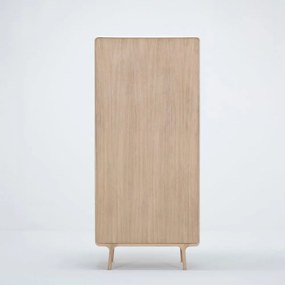 Šatníková skriňa z masívneho dubového dreva s 2 zásuvkami Gazzda Fawn