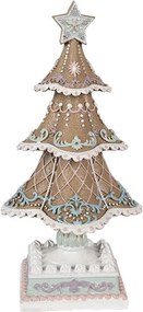 Dekorácia vianočný perníkový stromček Gingerbread Tree - 12*12*25 cm
