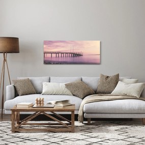 Obraz - Prístav (120x50 cm)