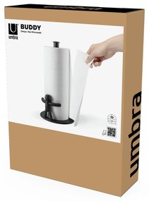 Oceľový držiak na kuchynské utierky ø 19 cm Buddy – Umbra