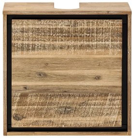 furniture-nabytek.cz - Masívna skrinka pod drez Jolo z akácie, lakovaná, hnedá