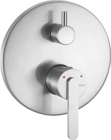 Rea Ontario, podomietková sprchová súprava s I-Box montážnym systémom, brúsená oceľ, REA-P5503