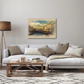 Obraz - Moyka rieka, Petrohrad, Rusko (70x50 cm)
