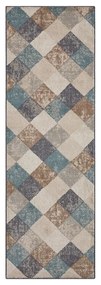 Modrý/béžový behúň 80x200 cm Terrain – Hanse Home